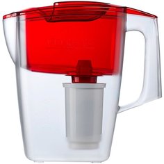 Фильтр кувшин Гейзер Альфа 2.5 л красный