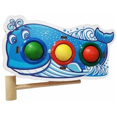 Стучалка Woodland Кит 3 отверстия 115206