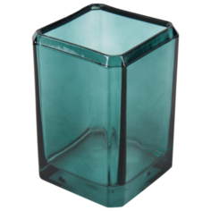 Стакан для зубных щёток Sensea Loa стекло цвет зелёный