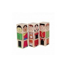 Кубики "Народы мира Краснокамская игрушка