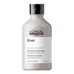 L`oreal Professionnel Expert Silver Шампунь для нейтрализации желтизны седых и осветленных волос 300 мл