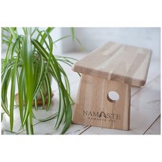 Скамейка для медитации складная, бук (размер L) Namaste