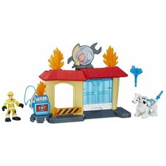 Игровой набор Playskool Трансформеры спасатели Пожарная часть Хитвейва B4964 Hasbro