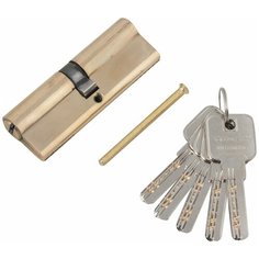 Цилиндр ключ/ключ 45х45 золото, 90 C ET PB Palladium