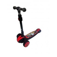 Самокат Lorak KB602 Черный/Красный Tech Team