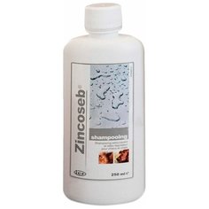 Шампунь ZINCOSEB Цинкосеб для собак и кошек для лечения кожных заболеваний 250 мл ICF