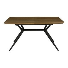 Стол DT2187 MK-7801-WD раскладной 80х140(180)х76 см Натуральное дерево МиК