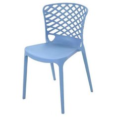 Стул MK-6708-PB пластиковый 52х47х83 см Голубой МиК