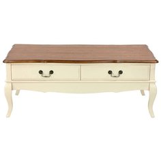 Столик Florence MK-5039-AWB 120х6060х47 см Молочный/итальянский орех МиК