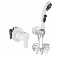 Смеситель встраиваемый однорычажный Elghansa 34R1083- White (Set-51)