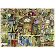 Пазл Ravensburger 1000 деталей: Необыкновенный книжный магазин