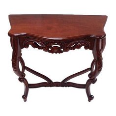 Столик консольный MJ-497 MK-2439-AN 36х82х75 см Вишня МиК