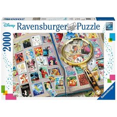 Пазл Ravensburger 2000 деталей: Альбом с марками с героями Disney