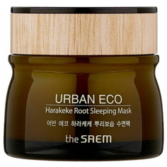Маска ночная увлажняющая и питательная THE SAEM Urban Eco Harakeke Root Sleeping Mask 80ml