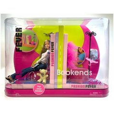 Кукла Barbie коллекционная Fashion Fever Bookends Mattel