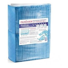 Пеленка впитывающая, одноразовая, 60x90 см, 60 штук Pet Mil