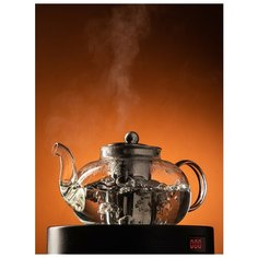 Стеклянный заварочный чайник "Lecafeier TP501-1000", 1000 мл