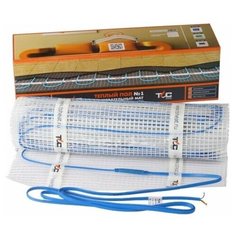 Нагревательный мат Теплый пол №1 ТСП-150-1.0 150Вт/м2 1м2 150Вт