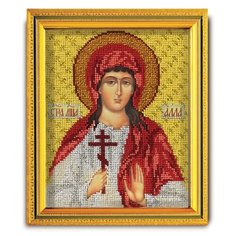 Набор для вышивания бисером "Святая Алла Радуга бисера
