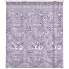 Штора для ванной комнаты, полиэстер, 180*180 см, LAVANDE ELEGANT Valiant