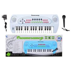 Синтезатор, 32 клавиши, в комплекте микрофон (HS3230B) Tong DE