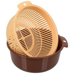 Дуршлаг для мытья зелени, овощей и круп, разморозки продуктов 17*8 см MARMITON /156/12