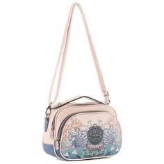 Сумка женская кроссбоди CURANNI с принтом Перла