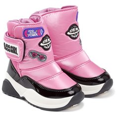 Дутики Jog Dog размер 25, розовый флэш