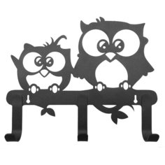 Вешалка настенная Совята 3 крючка Istok