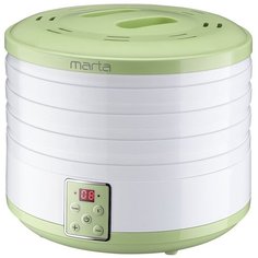 MARTA MT-1880 7 поддонов {4+3} зеленый нефрит сушилка д/фруктов,овощей