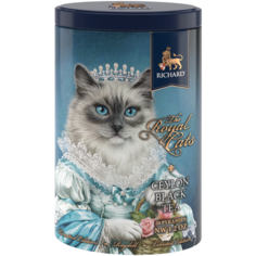 Чай Richard "Royal Cats. Ragdoll", классический черный чай в пирамидках, 20 пирамидок
