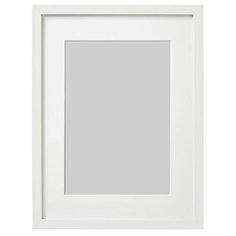 Деревянная фоторамка, рамка для фотографии 30х40, с паспарту 21х30, strait wood, белая GF 5717