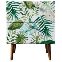 Тумбочка Berber с двумя ящиками 4 принт Этажерка