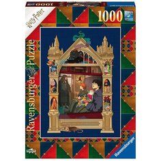 Пазл Ravensburger 1000 деталей: Гарри Поттер. По дороге в Хогвартс