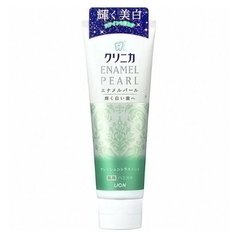 LION Зубная паста отбеливающая "Clinika Enamel Pearl" аромат персика, маракуйи