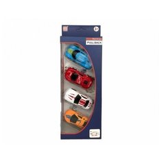 Игровой набор ABtoys Машинки гоночные 4шт инерционные