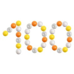 Игровой центр Юг- Пласт Набор шариков Времена года Осень 100шт 8см 2014