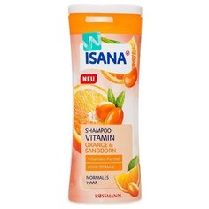 ISANA Шампунь для волос ISANA витаминный апельсин облепиха для нормальных волос 300 мл