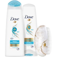 Набор Dove подарочный коллекция Объем и Восстановление