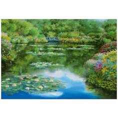 Пазл Schmidt 1000 деталей: С. Парк Пруд с лилиями