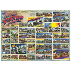 Пазл Cobble Hill 1000 деталей: Винтажные отрытки