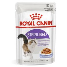Royal Canin (Роял Канин) Sterilised корм для стерилизованных кошек в желе пауч 85гр