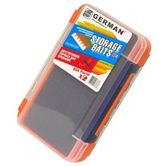 Коробка для приманок German STORAGE Baits NP2-Or (175 x 105 x 40 мм) двухсторонняя