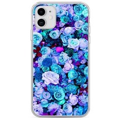 Силиконовый чехол "Цветочный ковер" на Apple iPhone 11 / Айфон 11 Case Place