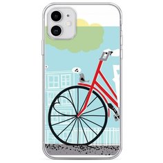 Силиконовый чехол "Хобби велосипед 9" на Apple iPhone 11 / Айфон 11 Case Place