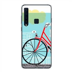 Силиконовый чехол "Хобби велосипед 9" на Samsung Galaxy A9 2018 / Самсунг Галакси А9 2018 Case Place