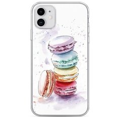 Силиконовый чехол "Пирамидка макарони 2" на Apple iPhone 11 / Айфон 11 Case Place