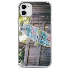 Силиконовый чехол "Хобби скейт 3" на Apple iPhone 11 / Айфон 11 Case Place