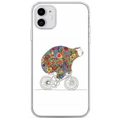 Силиконовый чехол "Хобби велосипед 8" на Apple iPhone 11 / Айфон 11 Case Place