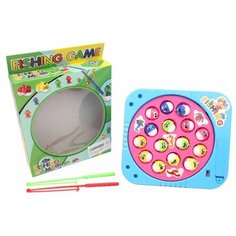 Игра настольная "Рыбалка" завод., в компл. предм. 15шт., эл. пит. АА*1шт. не вх. в компл., кор Наша Игрушка